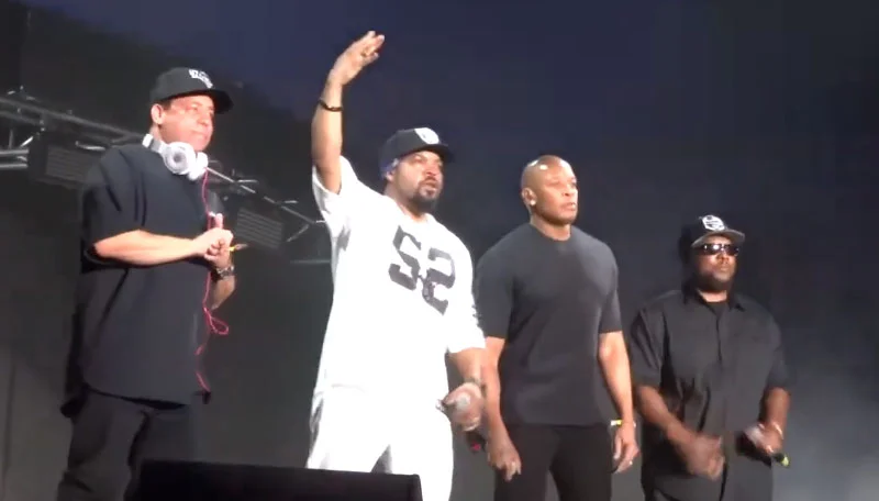 Ice Cube with Dr. Dre, MC Ren & DJ Yella (N.W.A. reunion) | Still D.R.E. | Coachella 2016