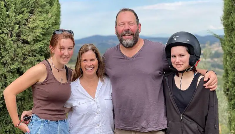 LeeAnn Kreischer with her husband and daughters - a family photo